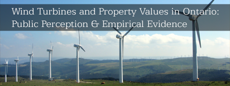Wind Turbines and Property Values in Ontario