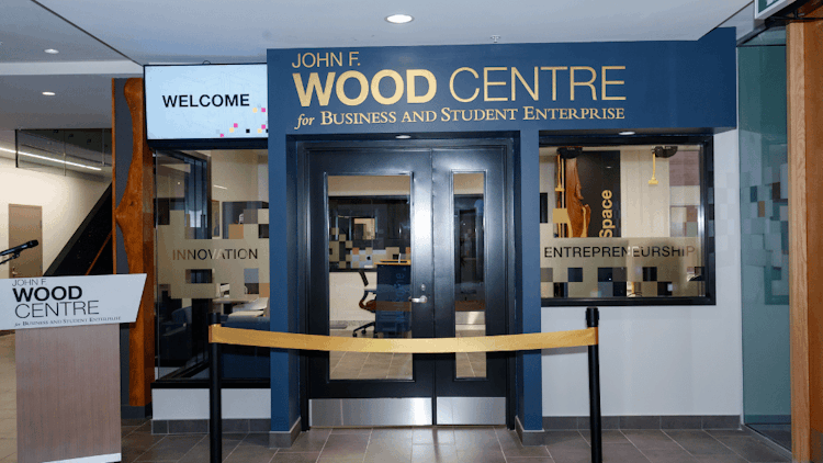 Wood Centre Entrance