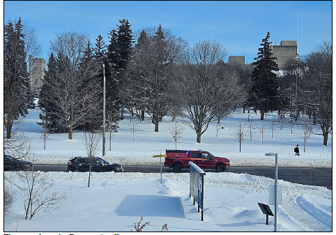 The view from the Director’s office