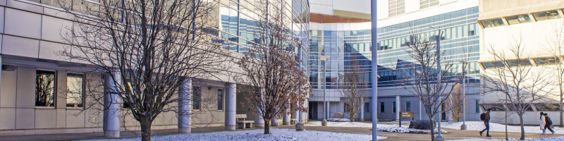 Science Complex in the winter