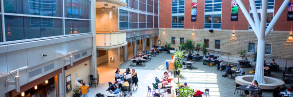 The Science Complex atrium