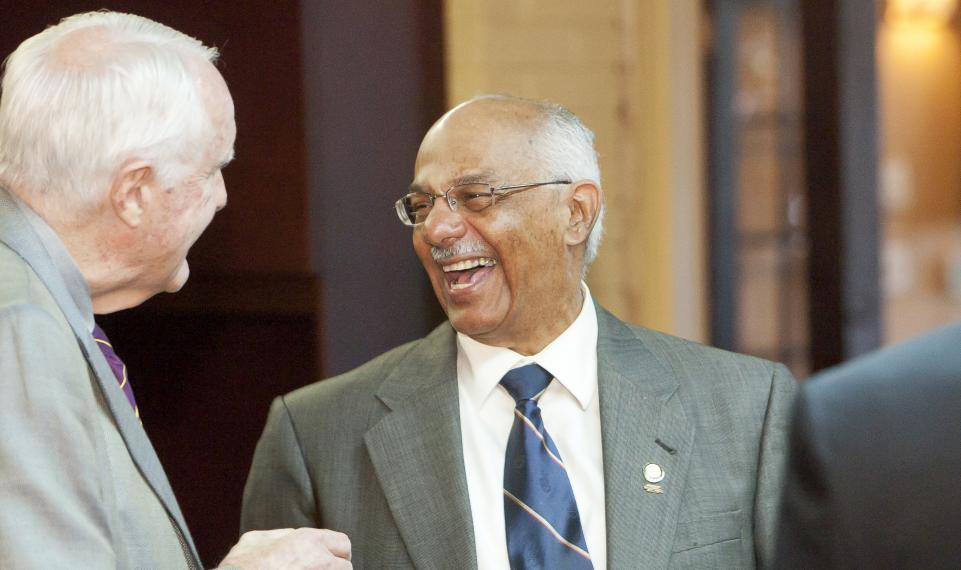 Fred Ramprashad at a gala