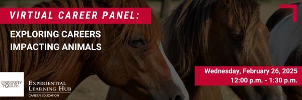 Virtual Career Panel: Exploring Careers Impacting Animals