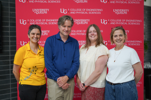 Group photo of Julie, Bill, Jana, and Jean from left to right.