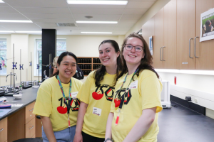 Volunteers at CHEM 150 Open House