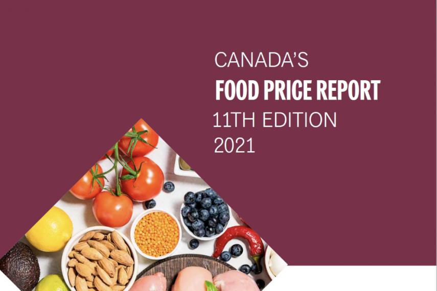 Update To Canada's Food Price Report | College Of Engineering And ...