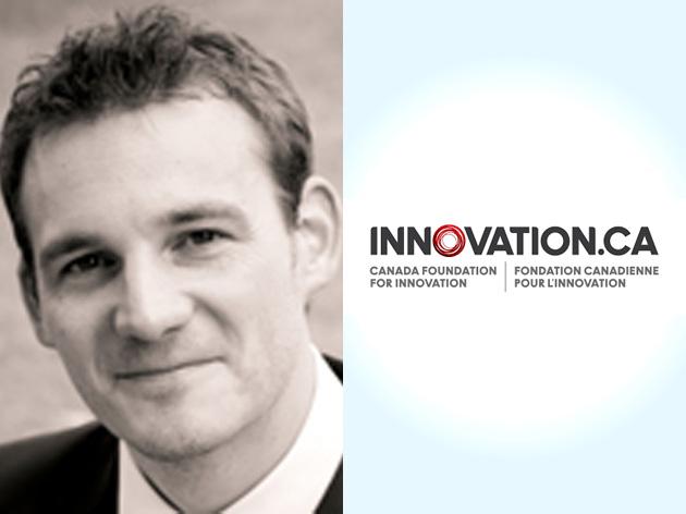 Portrait of Dennis Muecher and Innovation.ca logo
