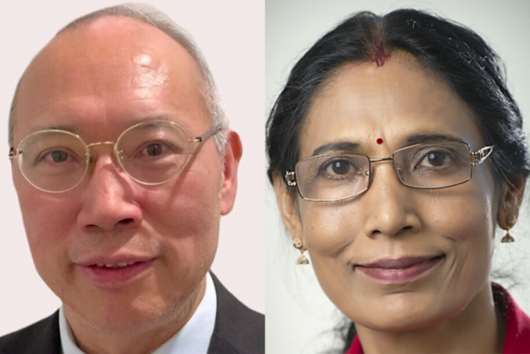 Headshot of Drs. Aicheng Chen and Manju Misra