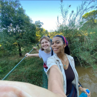 Mishell I. on a field school in Madagascar