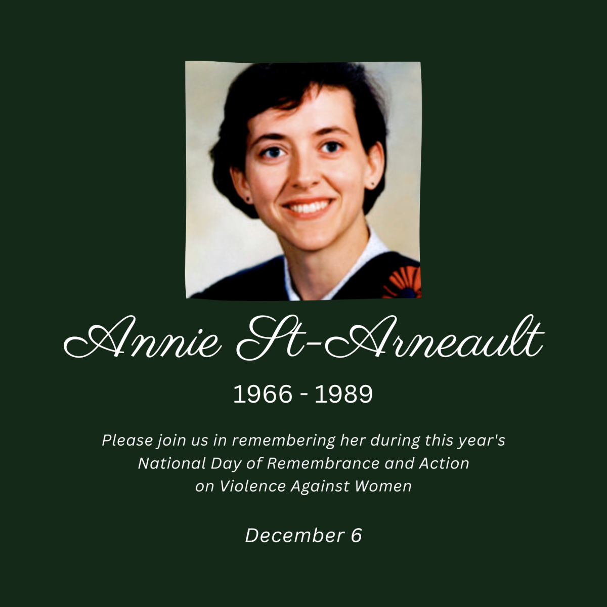 Anne St-Arneault. 1966 to 1989.