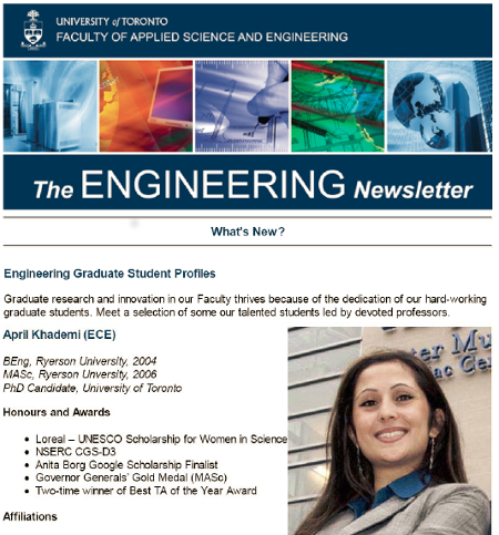 Engineering Graduate Student Profiles