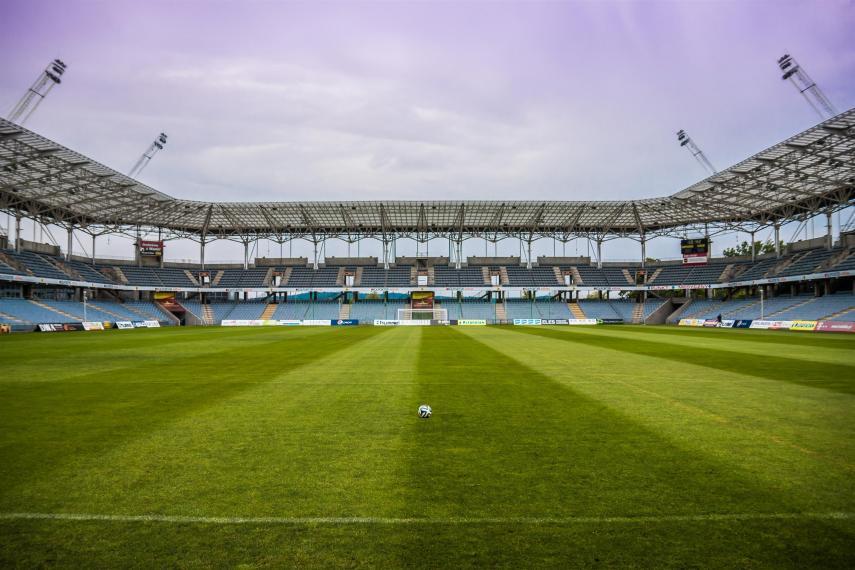 photo of football stadium empty