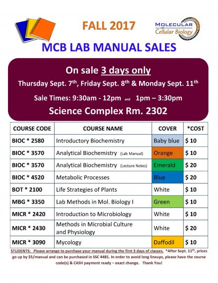 Fall 2017 Lab Manual Sales