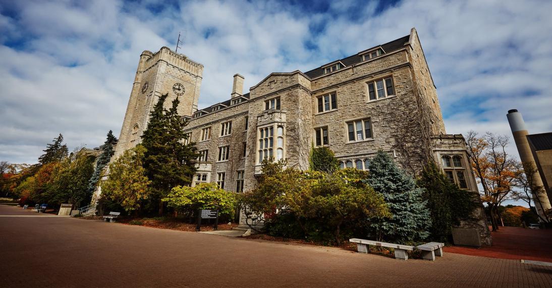 johnson hall on a sunny day