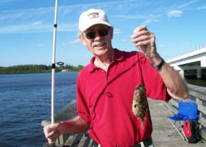 helmut holding a fish