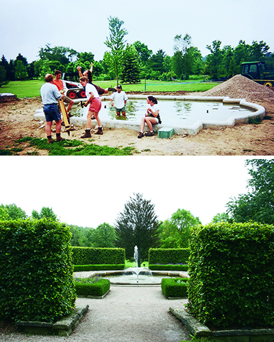 the arboretum, then and now