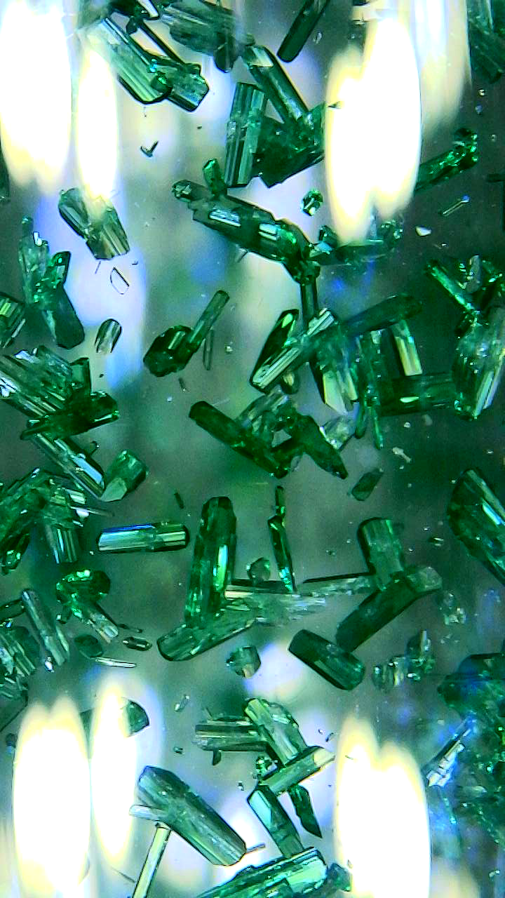 Green charming crystals of a novel nickel metal complex