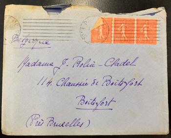 An envelope from 1928